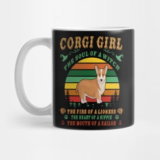 Corgi Girl - Witch - Lioness - Hippie - Sailor (79) Mug